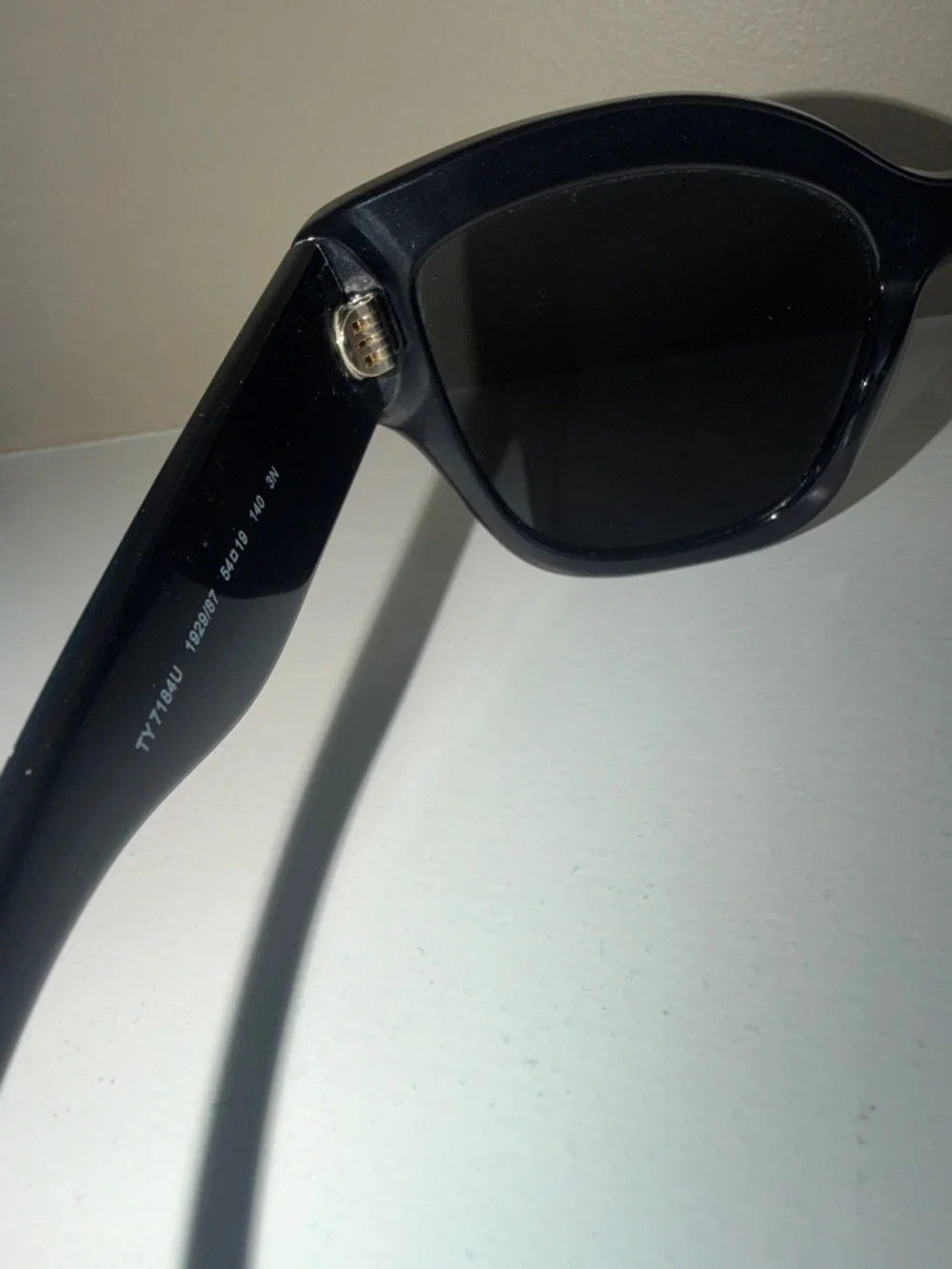 Tory Burch Black Sunglasses with White Trim - Women's - Picture 6 of 9